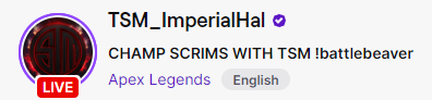 Stream Title with bot commands