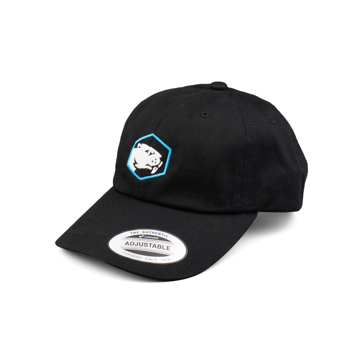 Battle Beaver Hat - Battle Beaver Customs - Yupoong Black Adjustable Six - Panel