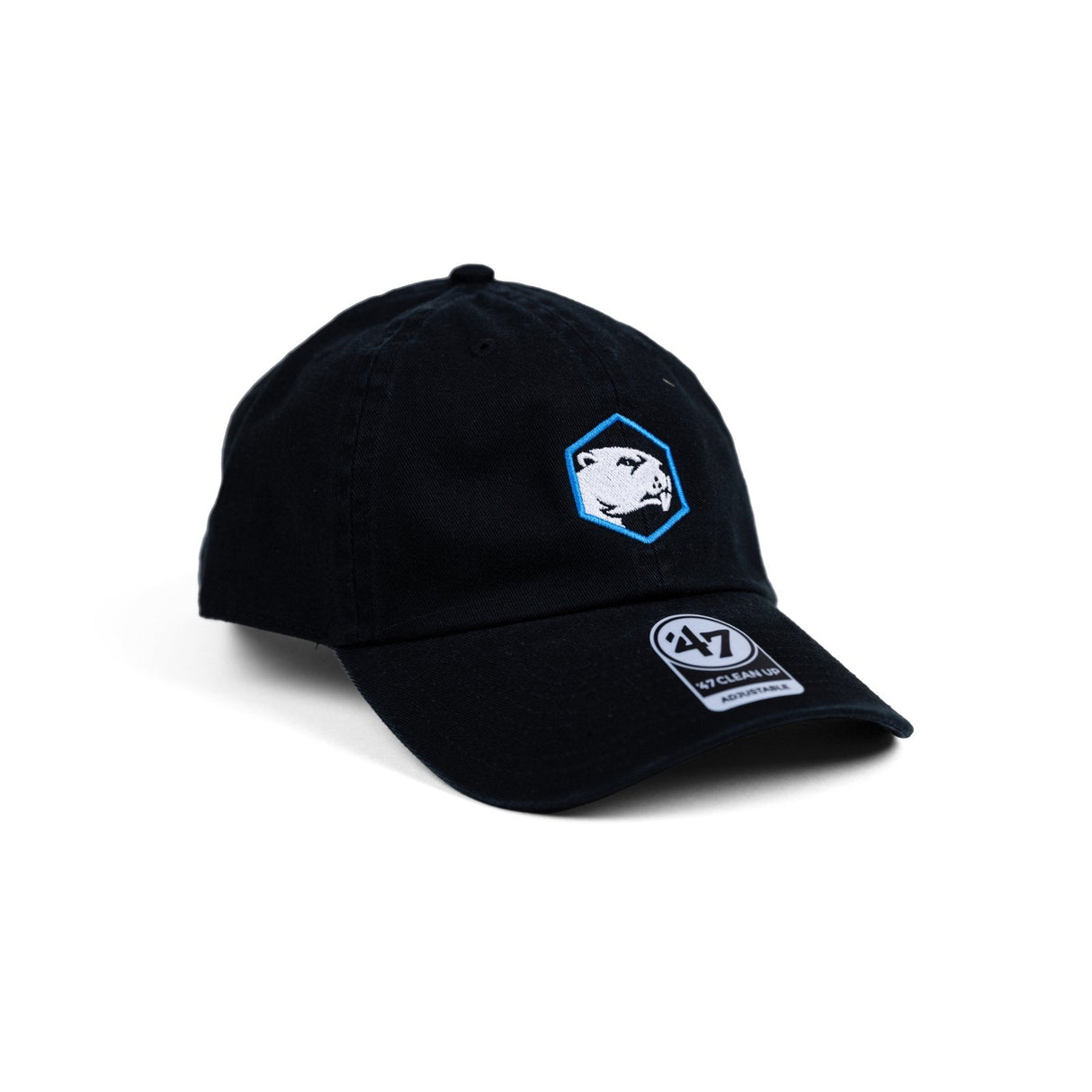 Battle Beaver Hat - Battle Beaver Customs - '47 Clean Up Black Adjustable Six - Panel