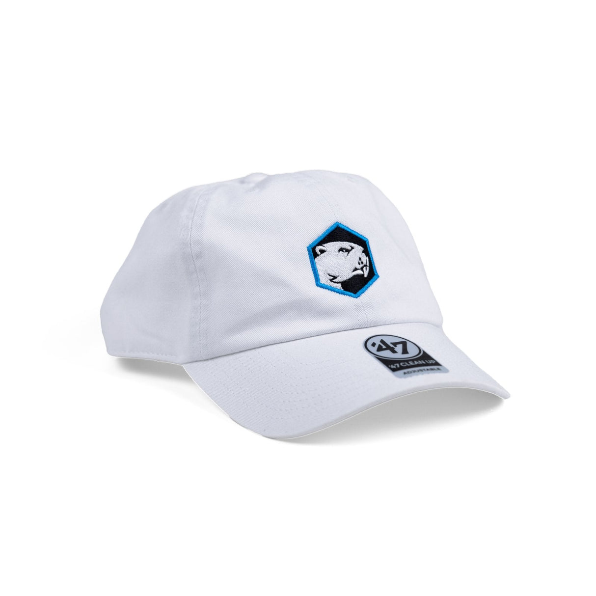 Battle Beaver Hat - Battle Beaver Customs - '47 Clean Up White Adjustable Six - Panel