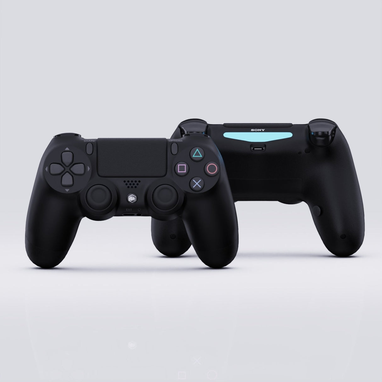 PS4 Pro Pick - Battle Beaver Customs - Sony Black