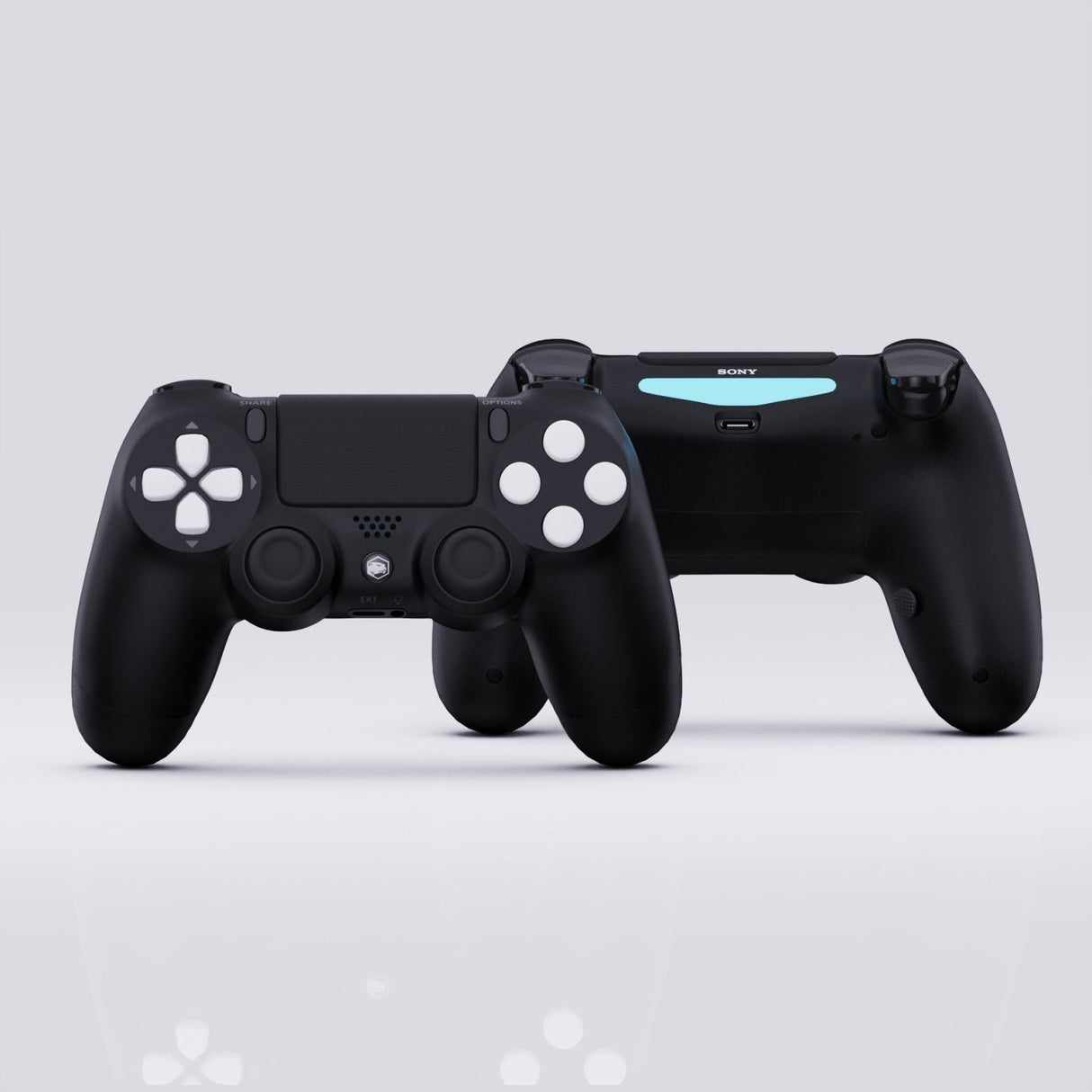 PS4 SmartPad FPS - Battle Beaver Customs - Sony Black / White