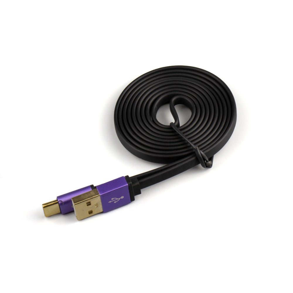 USB - A 2.0 to Type - C Cable - Battle Beaver Customs - Purple