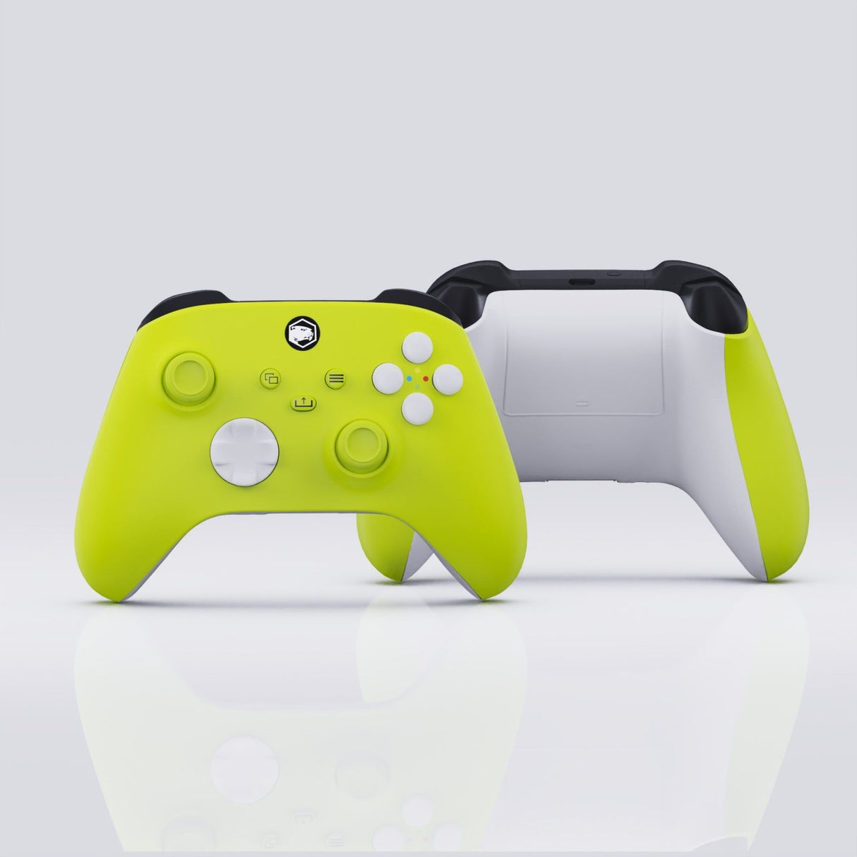 Xbox Series X SmartPad Claw - Battle Beaver Customs - Electric Volt / White