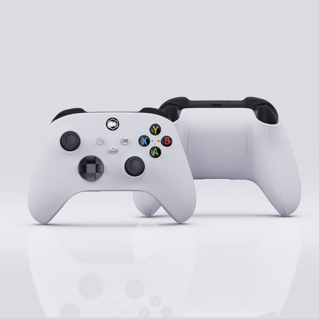 Xbox Series X Super Stock - Battle Beaver Customs - Robot White