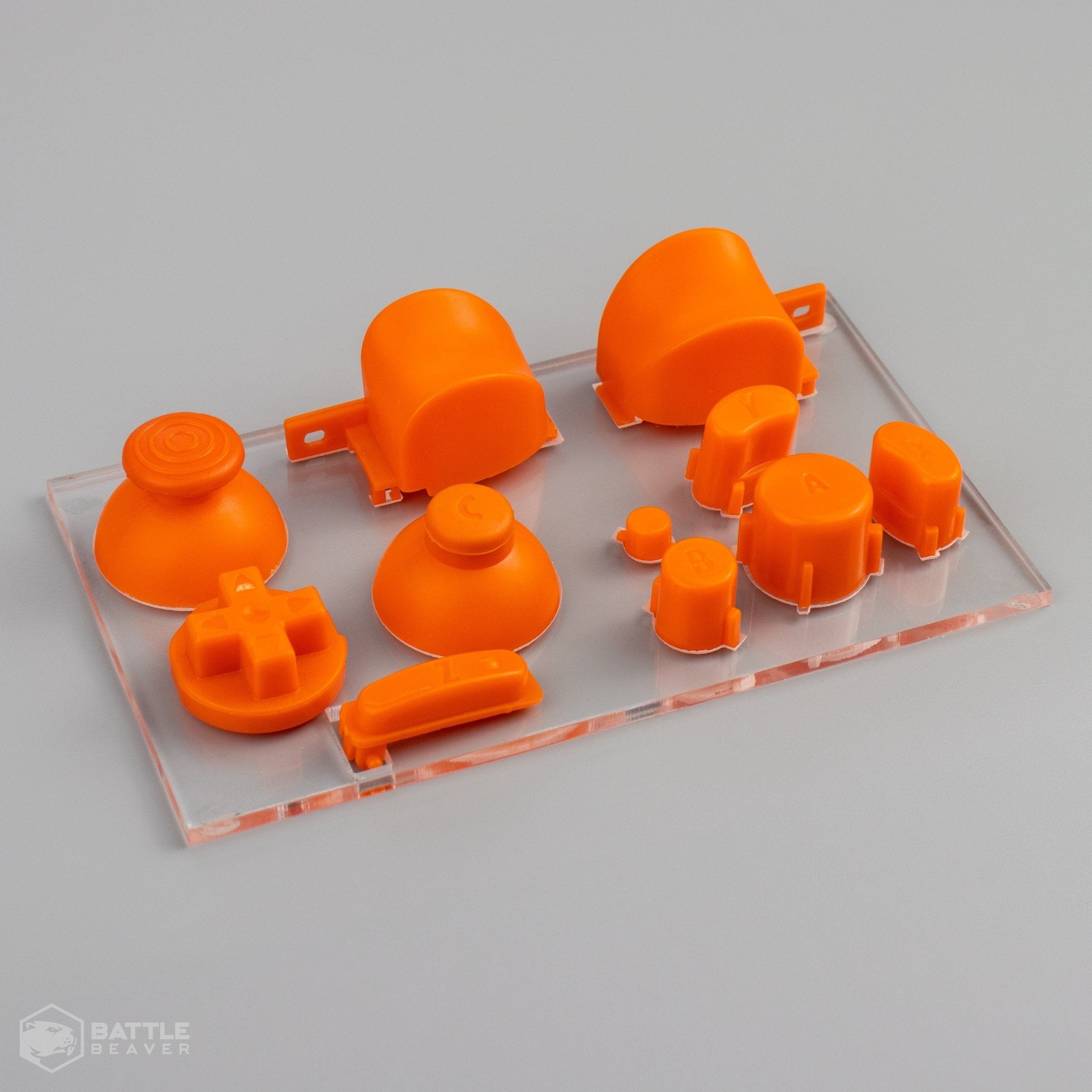 3rd Party Gamecube Parts Kit - Battle Beaver Customs - Orange