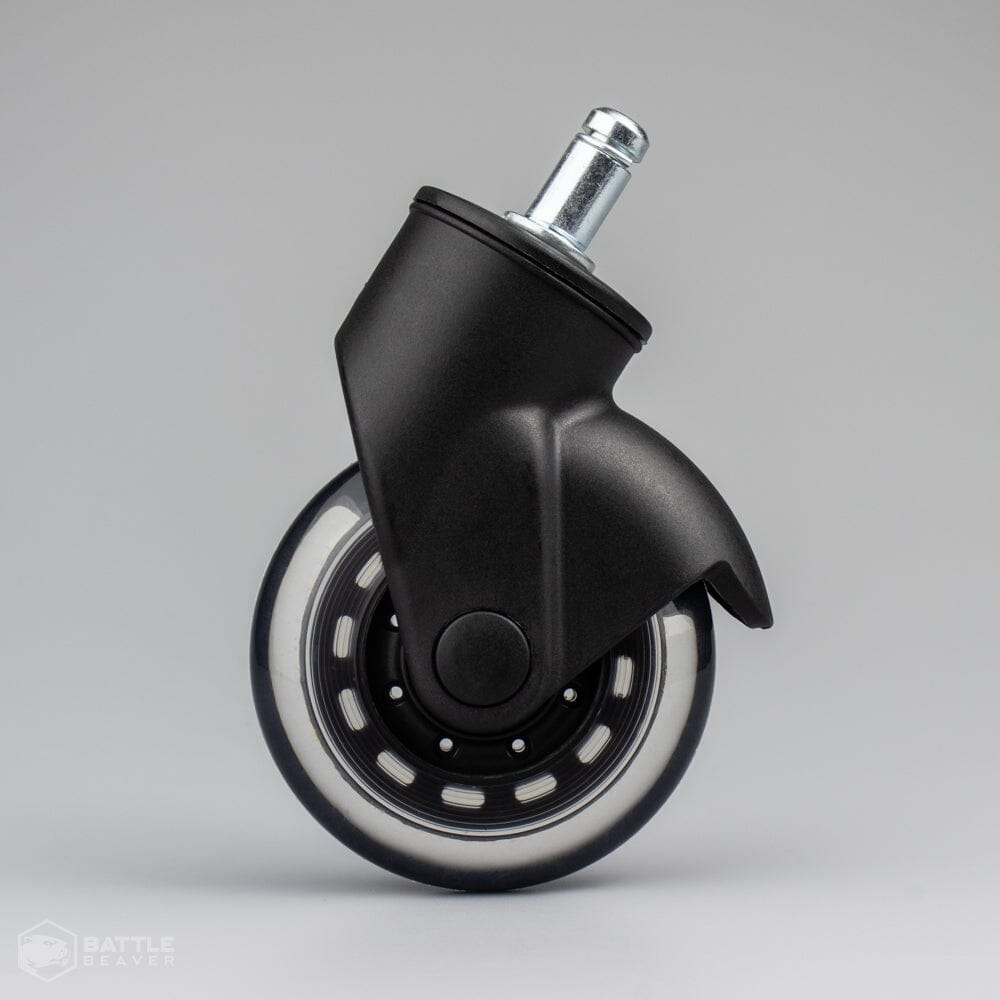 Beaver Blades - Gaming / Office Chair Wheels - Battle Beaver Customs - Black