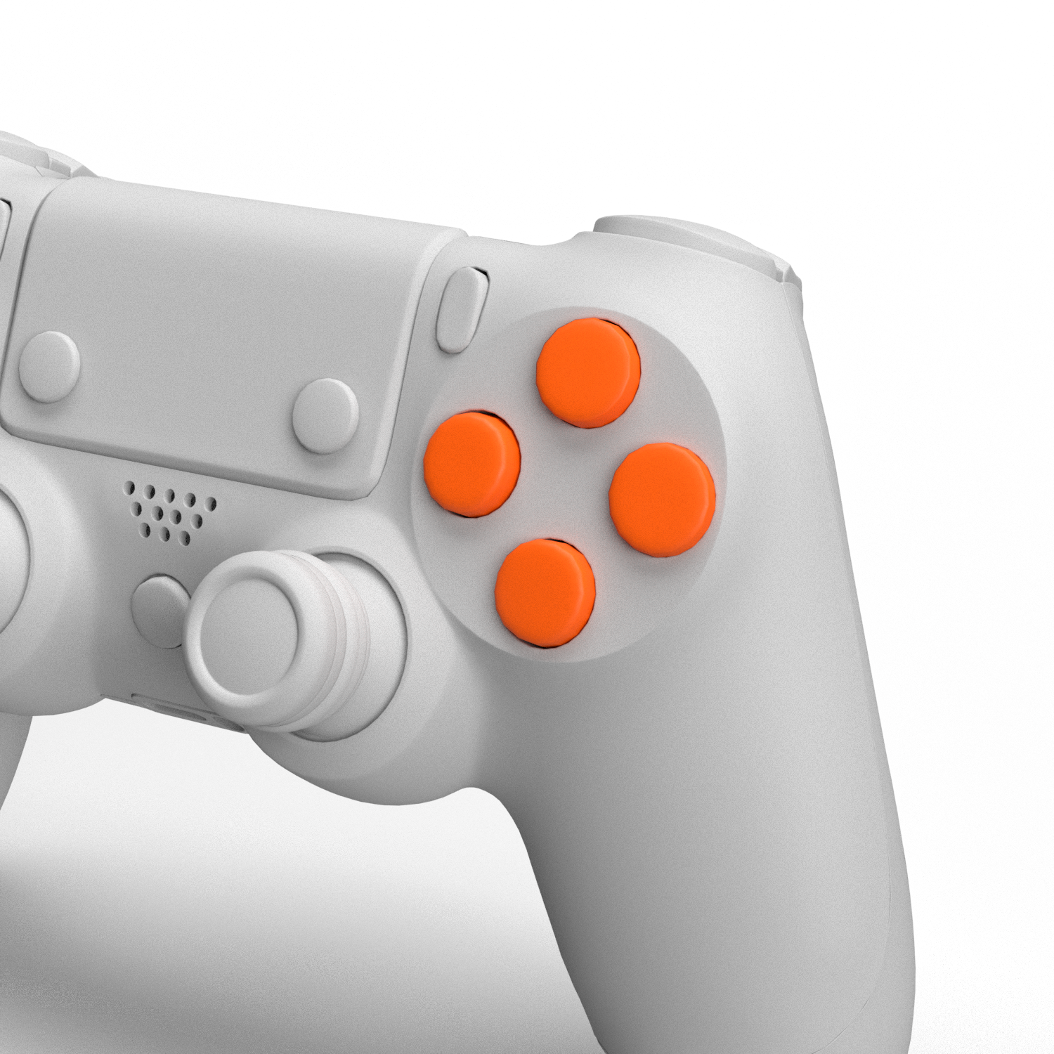 PS4 Solid Face Buttons