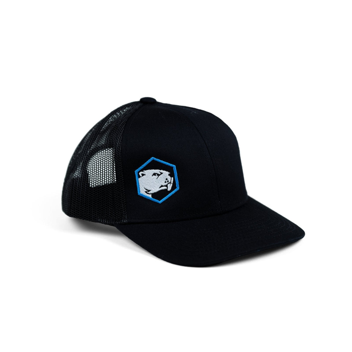 Battle Beaver Hat - Battle Beaver Customs - Youth Black Trucker (Pacific Headwear)