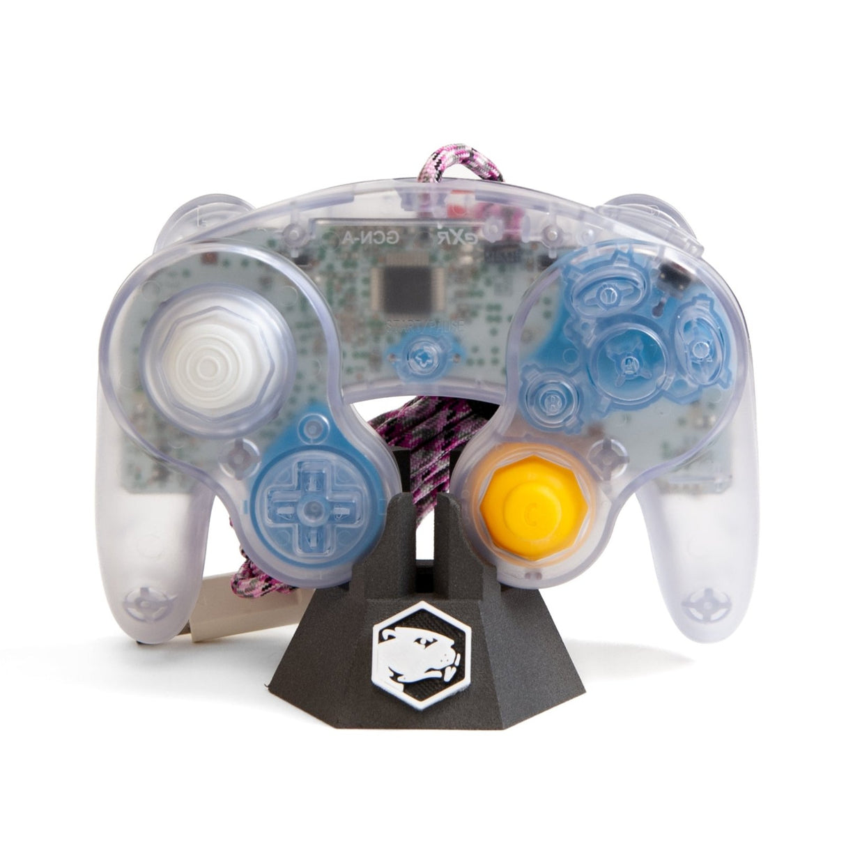 GameCube OEM Super Stock - Battle Beaver Customs - Crystal Clear