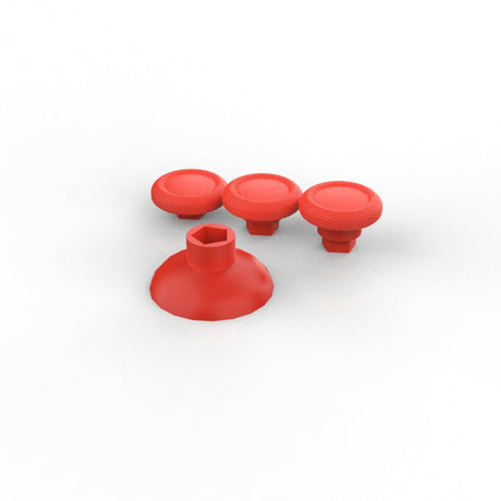 Interchangeable Thumbsticks - Battle Beaver Customs - Interchangeable Red
