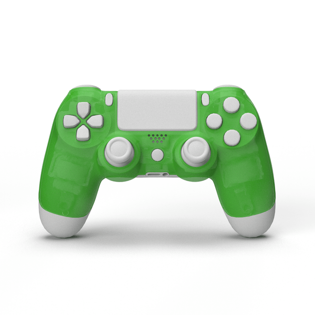 PS4 Crystal Faceplate - Battle Beaver Customs - SFT Crystal Green