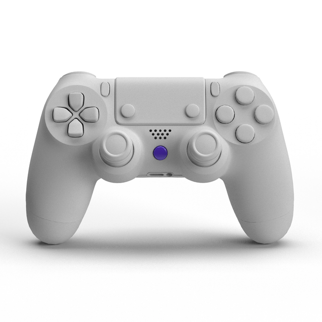 PS4 Metallic PS Button - Battle Beaver Customs - Gloss Purple