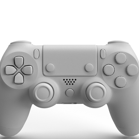 PS4 Metallic Share/Options - Battle Beaver Customs - Metallic Silver
