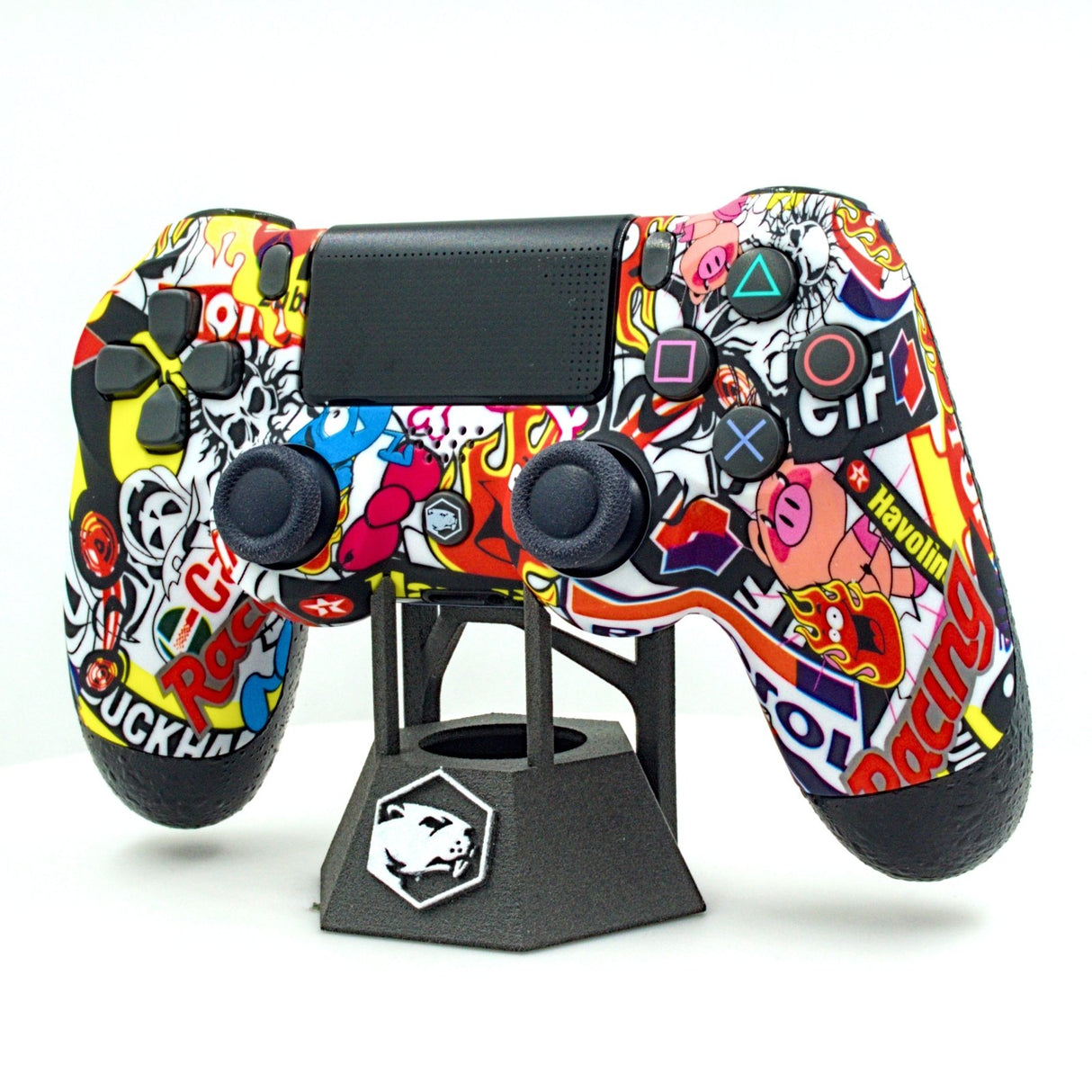 PS4 Refurbished Controller (2030) - Battle Beaver Customs - 