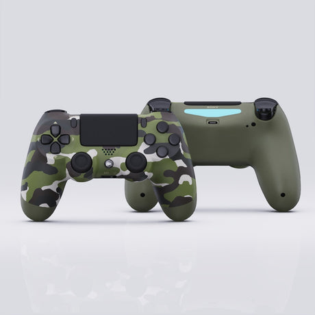 PS4 SmartPad Claw - Battle Beaver Customs - Sony Green Camo / Black
