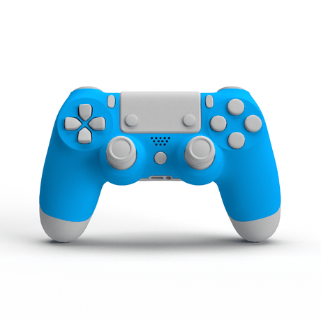 PS4 Soft Touch Faceplates - Battle Beaver Customs - Soft Touch Battle Beaver Blue