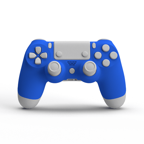 PS4 Soft Touch Faceplates - Battle Beaver Customs - Soft Touch Blue