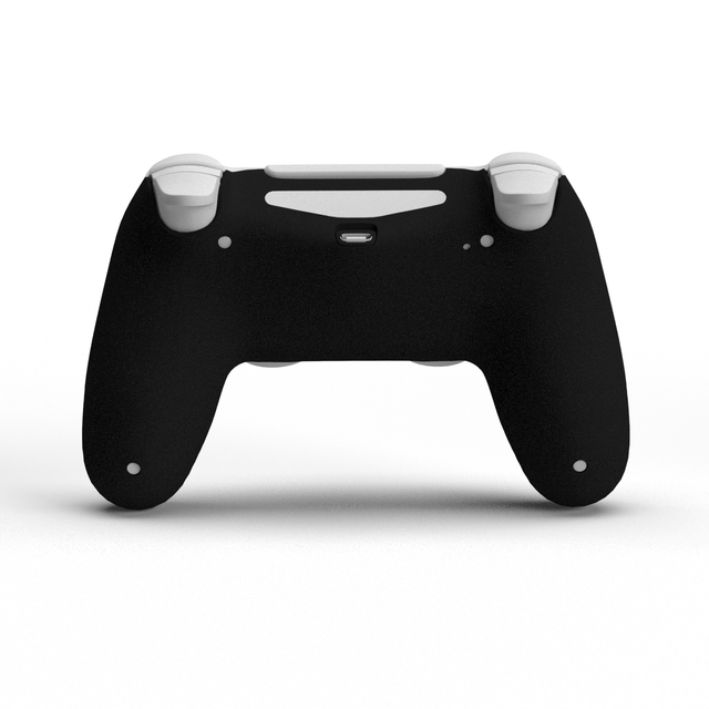 PS4 Soft Touch Rear Shell - Battle Beaver Customs - Soft Touch Black