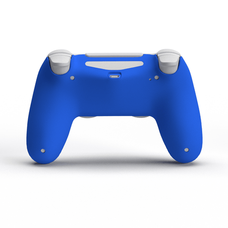 PS4 Soft Touch Rear Shell - Battle Beaver Customs - Soft Touch Blue