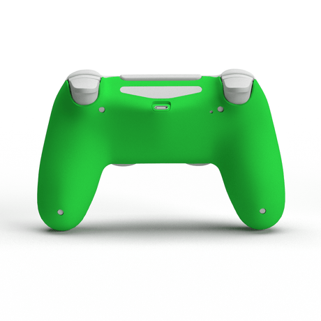 PS4 Soft Touch Rear Shell - Battle Beaver Customs - Soft Touch Green