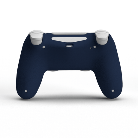PS4 Soft Touch Rear Shell - Battle Beaver Customs - Soft Touch Midnight Blue
