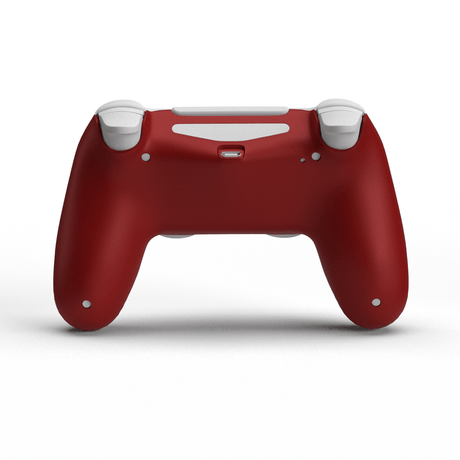 PS4 Soft Touch Rear Shell - Battle Beaver Customs - Soft Touch Red