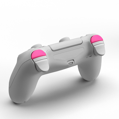 PS4 Solid Bumpers - Battle Beaver Customs - Solid Pink