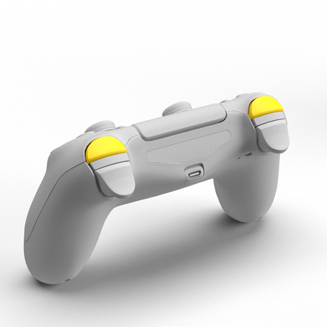 PS4 Solid Bumpers - Battle Beaver Customs - Solid Yellow