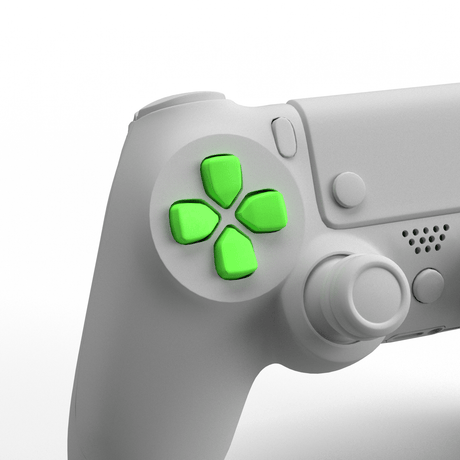 PS4 Solid D - Pad - Battle Beaver Customs - Solid Green