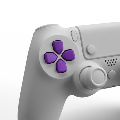 PS4 Solid D - Pad - Battle Beaver Customs - Solid Purple