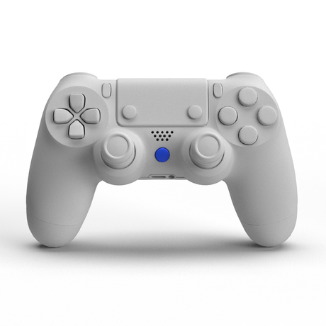 PS4 Solid PS Button - Battle Beaver Customs - Solid Blue