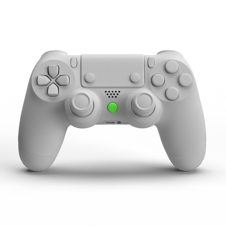 PS4 Solid PS Button - Battle Beaver Customs - Solid Green