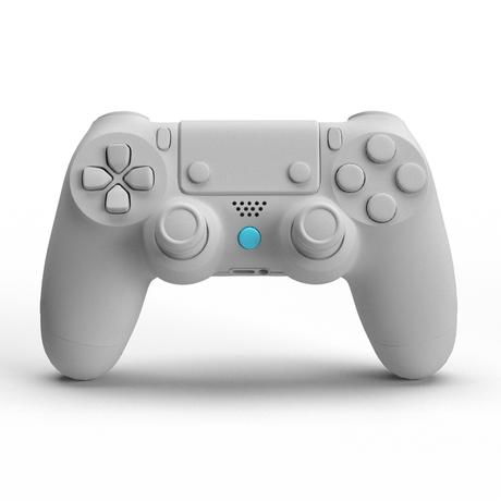 PS4 Solid PS Button - Battle Beaver Customs - Solid Light Blue
