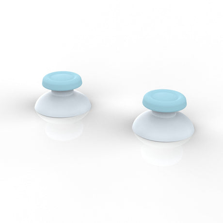 PS4 Solid Thumbstick - Battle Beaver Customs - White - Light Blue