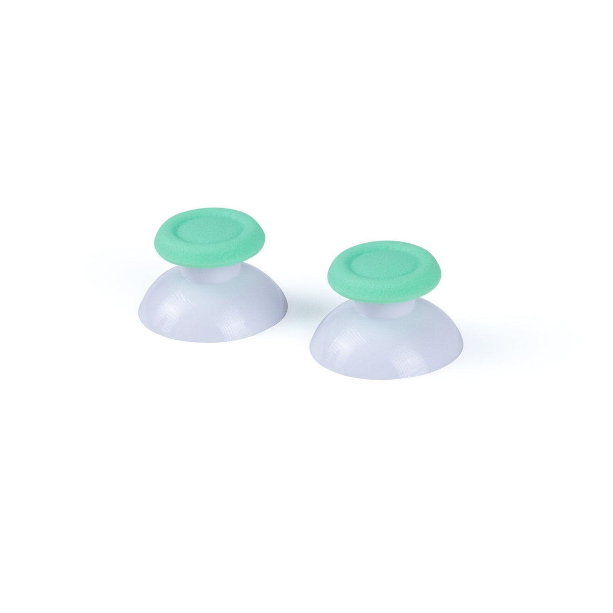 PS4 Solid Thumbsticks - Battle Beaver Customs - White/Mint Green