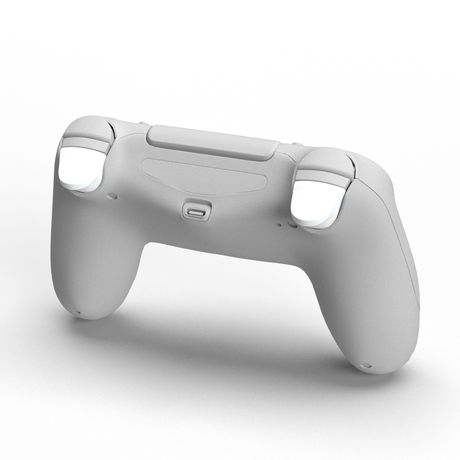 PS4 Solid Triggers - Battle Beaver Customs - Solid White