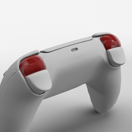 PS5 Crystal Bumper - Battle Beaver Customs - Crystal Red