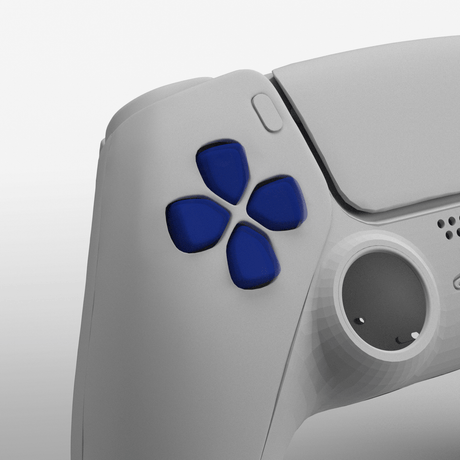 PS5 Crystal D - Pad - Battle Beaver Customs - Crystal Blue