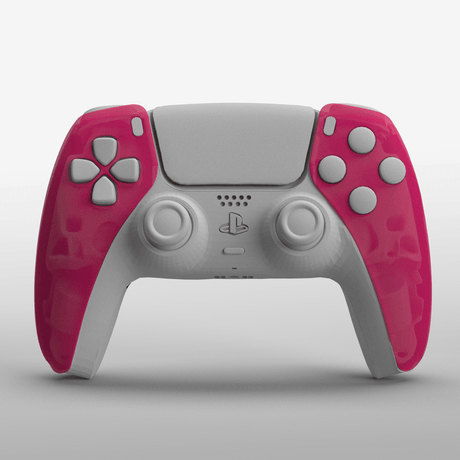 PS5 Crystal Faceplate - Battle Beaver Customs - Crystal Pink