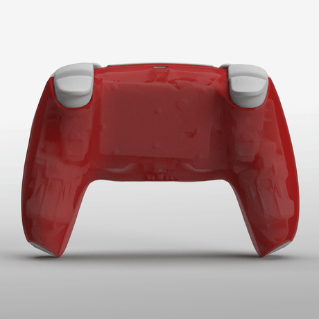 PS5 Crystal Rear Shell - Battle Beaver Customs - Crystal Red
