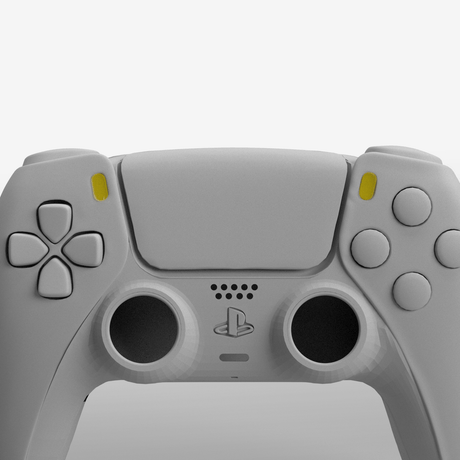 PS5 Crystal Share/Options - Battle Beaver Customs - Crystal Yellow