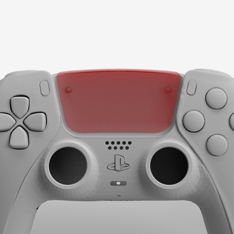 PS5 Crystal Touchpads - Battle Beaver Customs - Crystal Red