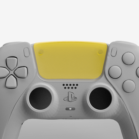 PS5 Crystal Touchpads - Battle Beaver Customs - Crystal Yellow
