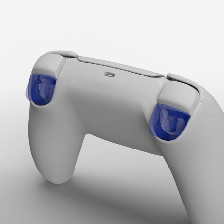 PS5 Crystal Triggers - Battle Beaver Customs - Crystal Blue