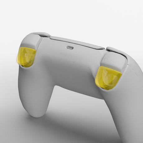 PS5 Crystal Triggers - Battle Beaver Customs - Crystal Yellow