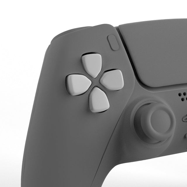 PS5 D - Buttons - Battle Beaver Customs - Smart D - Pad - White