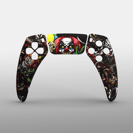 PS5 Hydrodip Faceplate - Battle Beaver Customs - Horror (14)