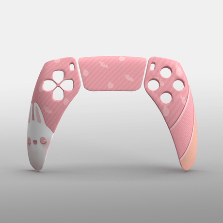 PS5 Hydrodip Faceplate - Battle Beaver Customs - Pink Bunny (24)