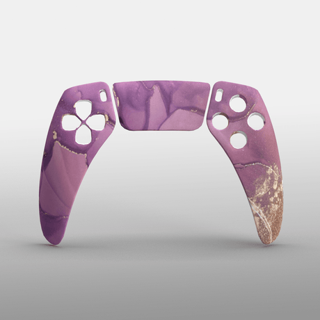 PS5 Hydrodip Faceplate - Battle Beaver Customs - Purple Marble (21)
